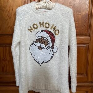 Poof Ho Ho Ho Sweater